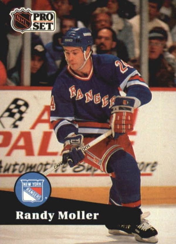 NHL 1991-92 ProSet - No 163 - Randy Moller