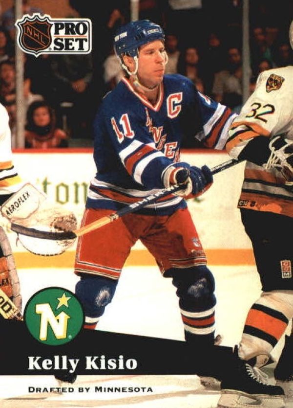 NHL 1991-92 ProSet - No 168 - Kelly Kisio