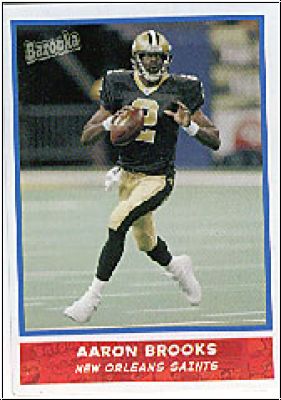 NFL 2004 Bazooka Minis - No 164 - Aaron Brooks