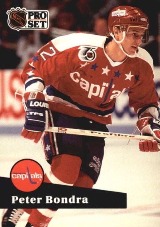 NHL 1991-92 ProSet French - No 511 - Peter Bondra