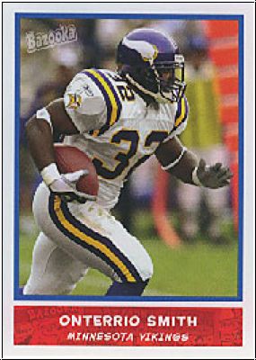 NFL 2004 Bazooka - No 79 - Onterrio Smith