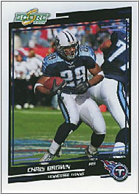 NFL 2004 Score - No 312 - Chris Brown