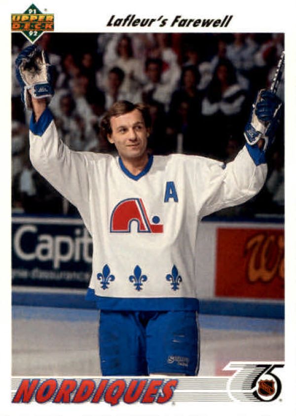 NHL 1991-92 Upper Deck - No 219 - Guy Lafleur