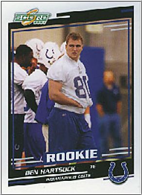 NFL 2004 Score - No 460 - Ben Hartsock