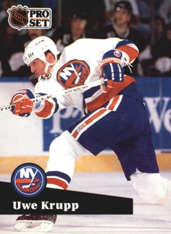 NHL 1991-92 ProSet - No 436 - Uwe Krupp