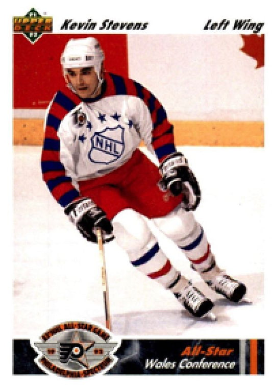 NHL 1991-92 Upper Deck - No 613 - Kevin Stevens