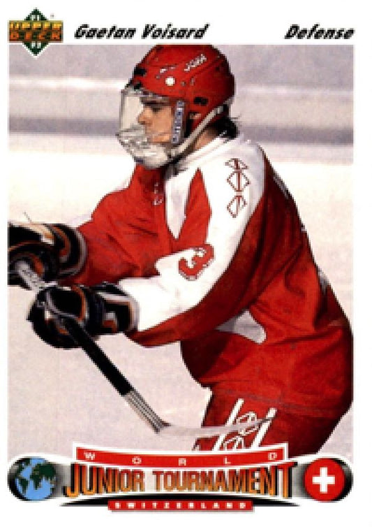 NHL 1991-92 Upper Deck - No 664 - Gaetan Voisard