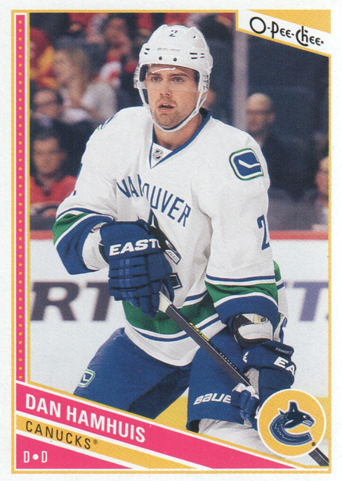 NHL 2013-14 O-Pee-Chee - No 202 - Dan Hamhuis