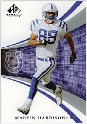 NFL 2004 SP Game Used Edition - No 43 - Marvin Harrison