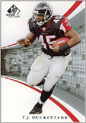 NFL 2004 SP Game Used Edition - No 5 - T.J. Duckett