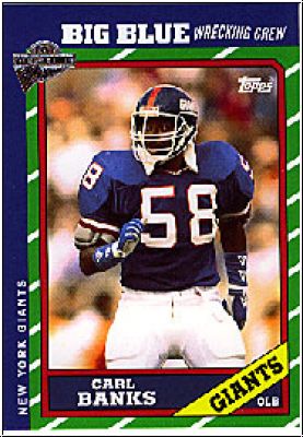 NFL 2004 Topps Fan Favorites - No 7 - Carl Banks