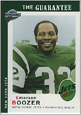 NFL 2004 Topps Fan Favorites - No 24 - Emerson Boozer