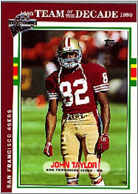 NFL 2004 Topps Fan Favorites - No 49 - John Taylor