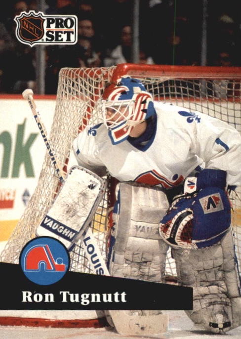 NHL 1991-92 ProSet French - No 202 - Ron Tugnutt