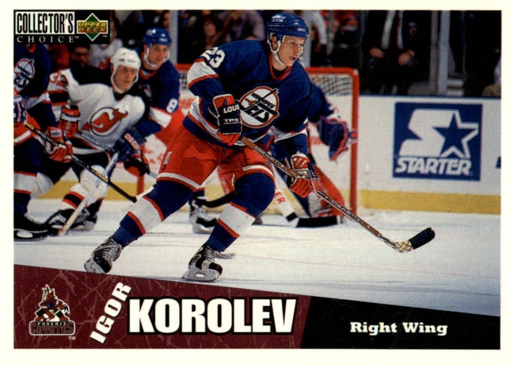 NHL 1996-97 Collector's Choice - No 202 - Igor Korolev