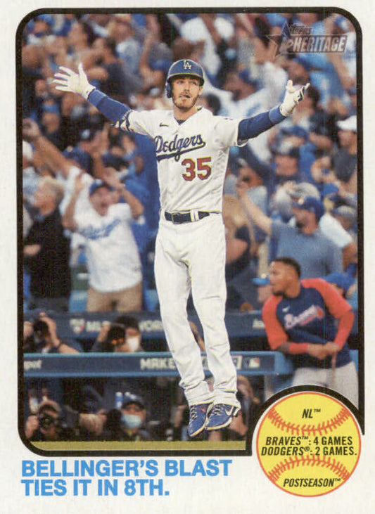 MLB 2022 Topps Heritage - No 202 - Cody Bellinger