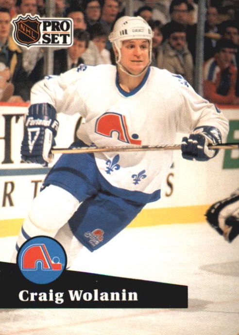 NHL 1991-92 ProSet French - No 203 - Craig Wolanin