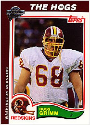 NFL 2004 Topps Fan Favorites - No 76 - Russ Grimm