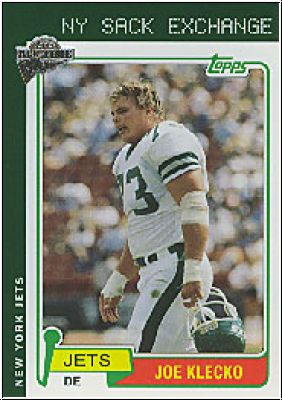 NFL 2004 Topps Fan Favorites - No 43 - Joe Klecko