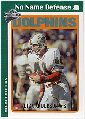 NFL 2004 Topps Fan Favorites - No 12 - Dick Anderson