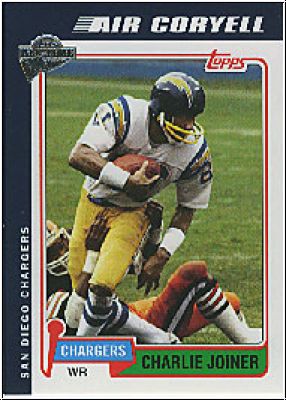 NFL 2004 Topps Fan Favorites - No 11 - Charlie Joiner