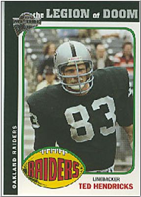 NFL 2004 Topps Fan Favorites - No 83 - Ted Hendricks