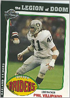 NFL 2004 Topps Fan Favorites - No 72 - Phil Villipiano