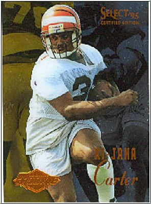 NFL 1995 Select Certified - No 130 - Ki-Jana Carter