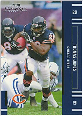 NFL 2005 Playoff Prestige - No. 24 - Thomas Jones