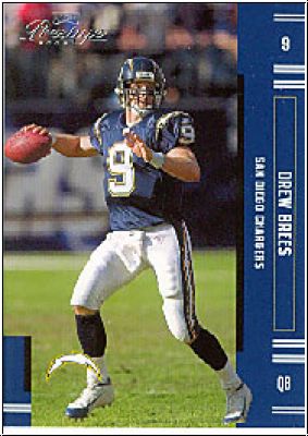 NFL 2005 Playoff Prestige - No 113 - Drew Brees