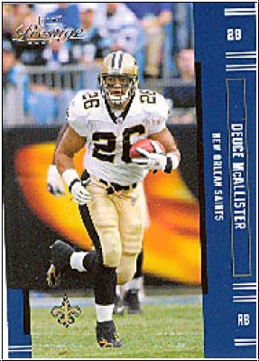 NFL 2005 Playoff Prestige - No 85 - Deuce McAllister