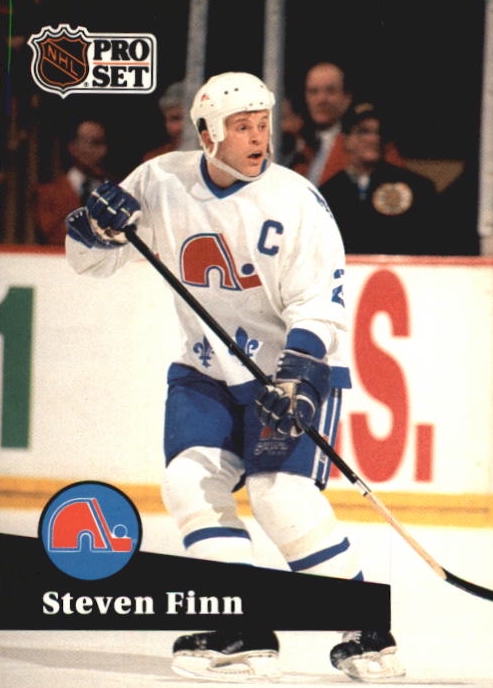 NHL 1991-92 ProSet French - No 204 - Steven Finn