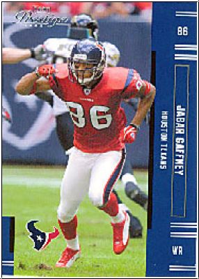 NFL 2005 Playoff Prestige - No. 55 - Jabar Gaffney