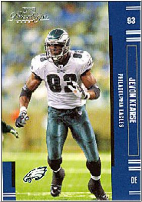 NFL 2005 Playoff Prestige - No 103 - Jevon Kearse