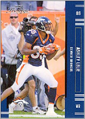 NFL 2005 Playoff Prestige - No 39 - Ashley Lelie