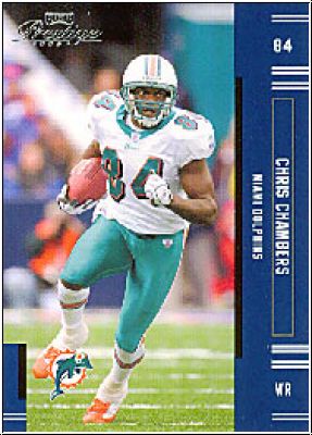 NFL 2005 Playoff Prestige - No 68 - Chris Chambers