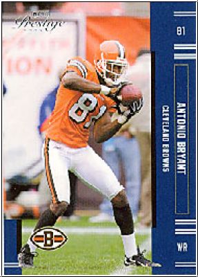 NFL 2005 Playoff Prestige - No 29 - Antonio Bryant