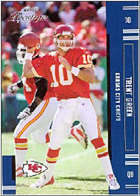 NFL 2005 Playoff Prestige - No 67 - Trent Green