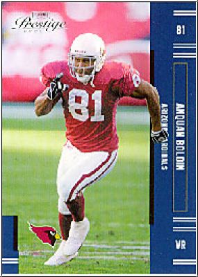 NFL 2005 Playoff Prestige - No 1 - Anquan Boldin