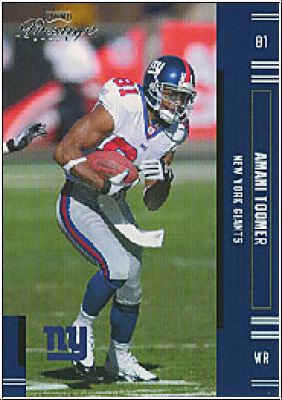 NFL 2005 Playoff Prestige - No 93 - Amani Toomer