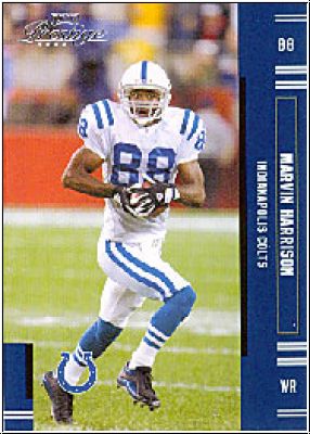 NFL 2005 Playoff Prestige - No. 57 - Marvin Harrison