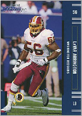 NFL 2005 Playoff Prestige - No. 141 - LaVar Arrington