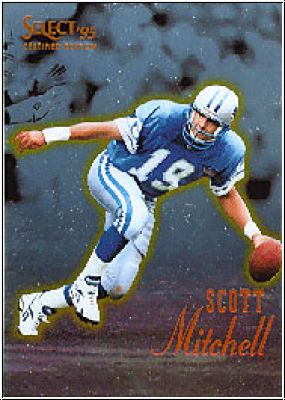 NFL 1995 Select Certified - No 48 - Scott Mitchell