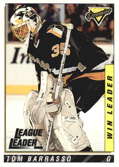 NHL 1993/94 Topps Premier - No. 204 - Tom Barrasso