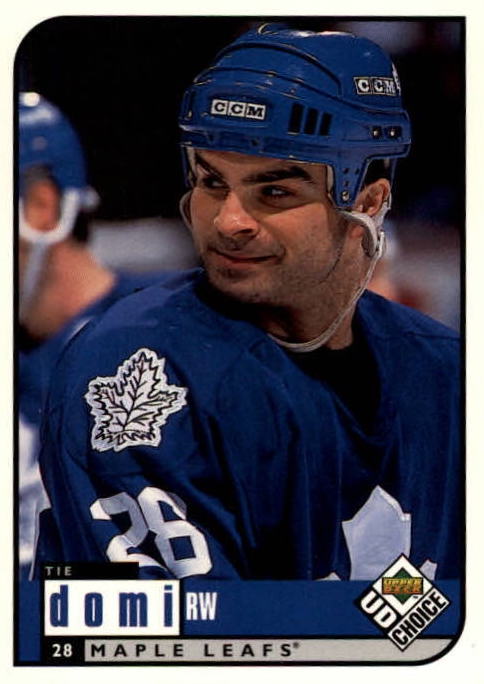 NHL 1998-99 UD Choice - No 204 - Tie Domi