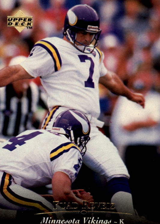 NFL 1995 Upper Deck - No 204 - Fuad Reveiz