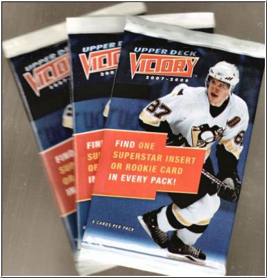 NHL 2007-08 Upper Deck Victory - Packet