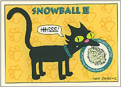 Simpsons 1993 SkyBox - No S 30 - Snowball II