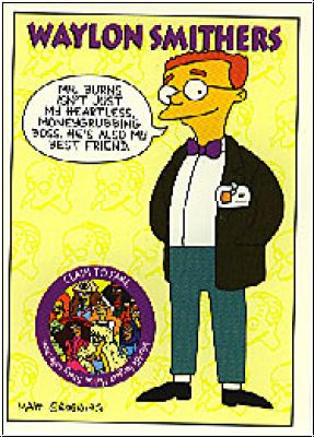 Simpsons 1994 SkyBox - No S 8 - Waylon Smithers