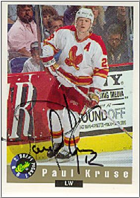 DEL 1992 Classic Draft Picks - No 115 - Paul Kruse